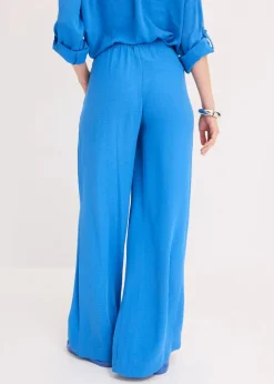 Marlenehose aus leichtem Crêpe