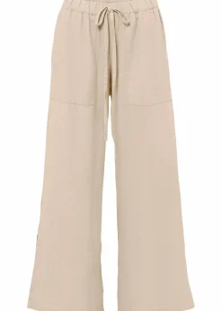 Marlenehose aus Leinen