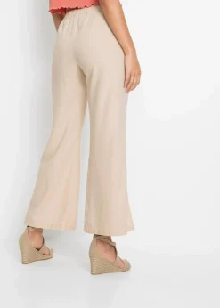 Marlenehose aus Leinen