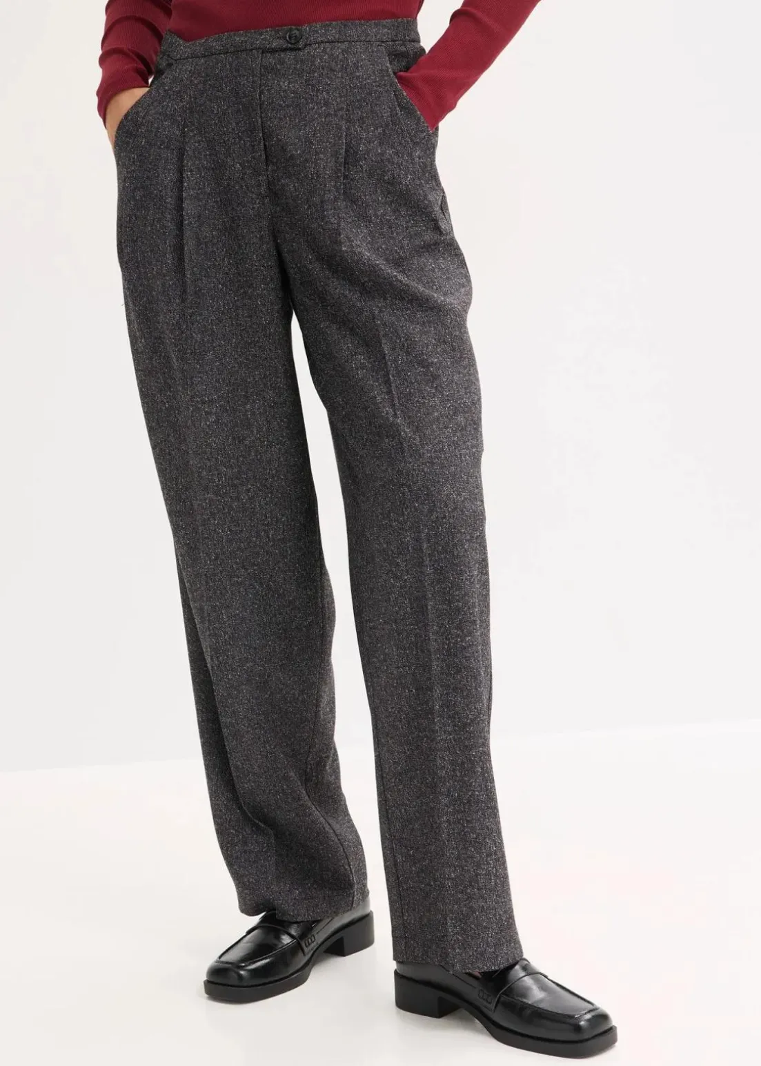 Marlenehose aus softem Viskose-Mix