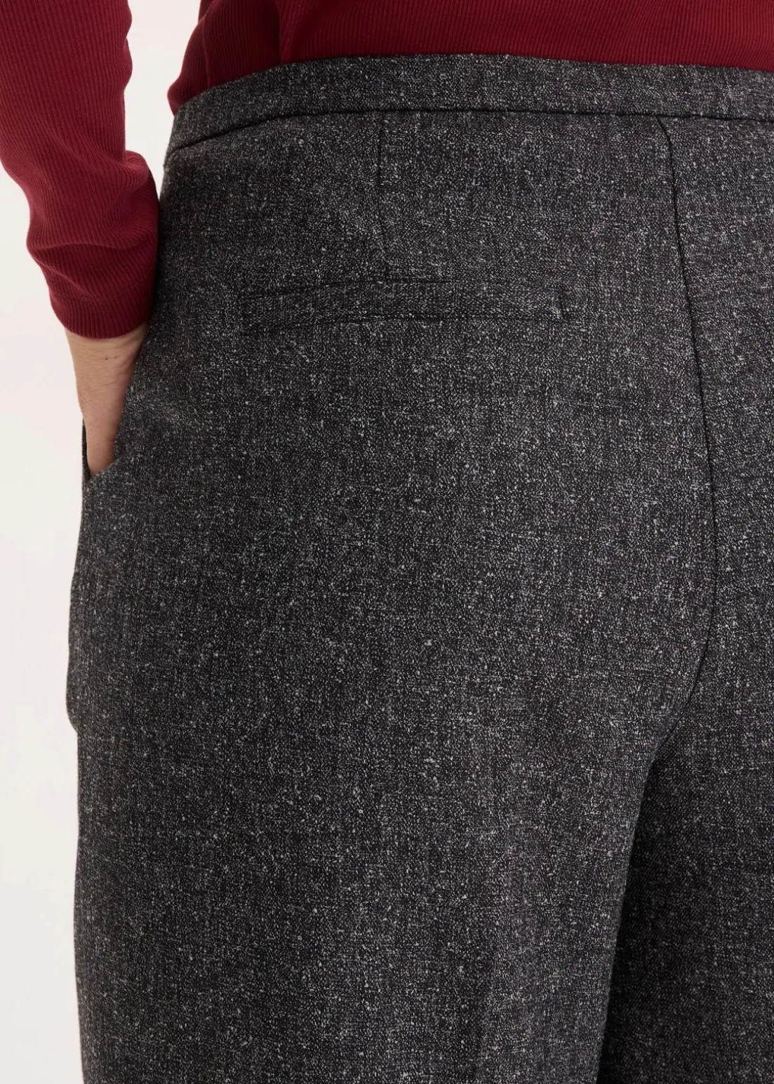 Marlenehose aus softem Viskose-Mix