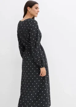 Maxikleid aus fließender Viskose