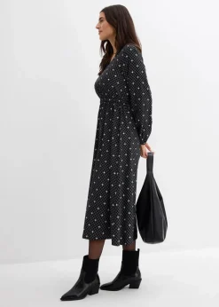 Maxikleid aus fließender Viskose