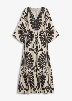 Maxikleid aus fließender Viskose