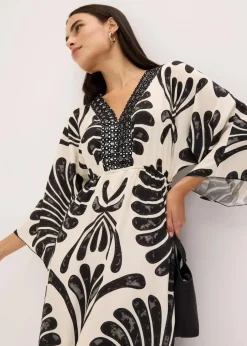 Maxikleid aus fließender Viskose