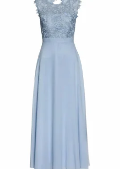 Maxikleid mit Spitze