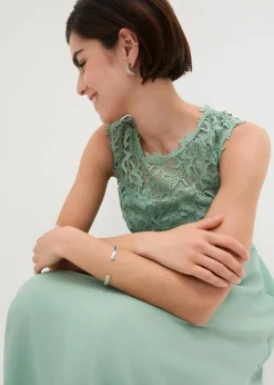 Maxikleid mit Spitze