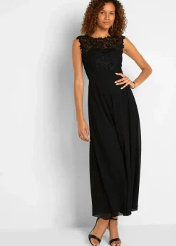 Maxikleid mit Spitze