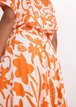 Maxirock aus fließender Viskose