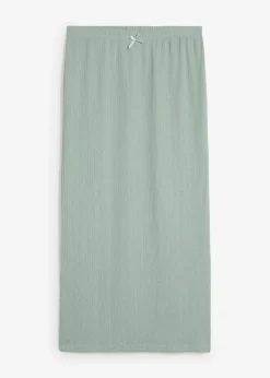 Maxirock aus leichtem Crêpe