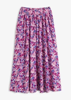 Maxirock aus reiner Viskose