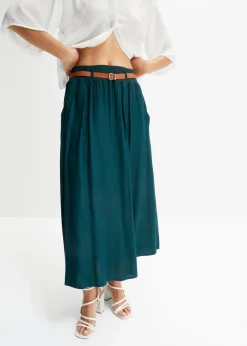 Maxirock mit Gürtel (2-tlg.Set)