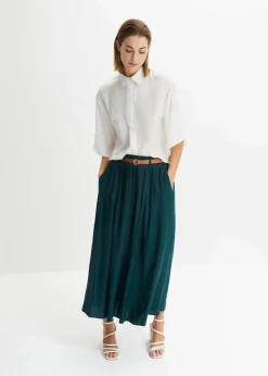 Maxirock mit Gürtel (2-tlg.Set)