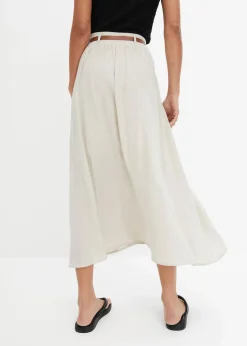 Maxirock mit Gürtel (2-tlg.Set)