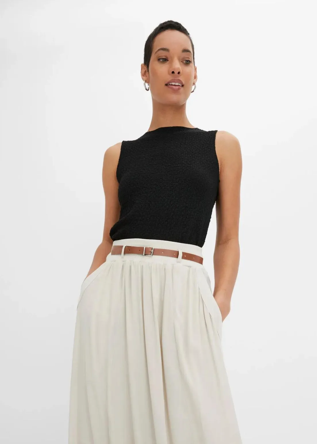 Maxirock mit Gürtel (2-tlg.Set)