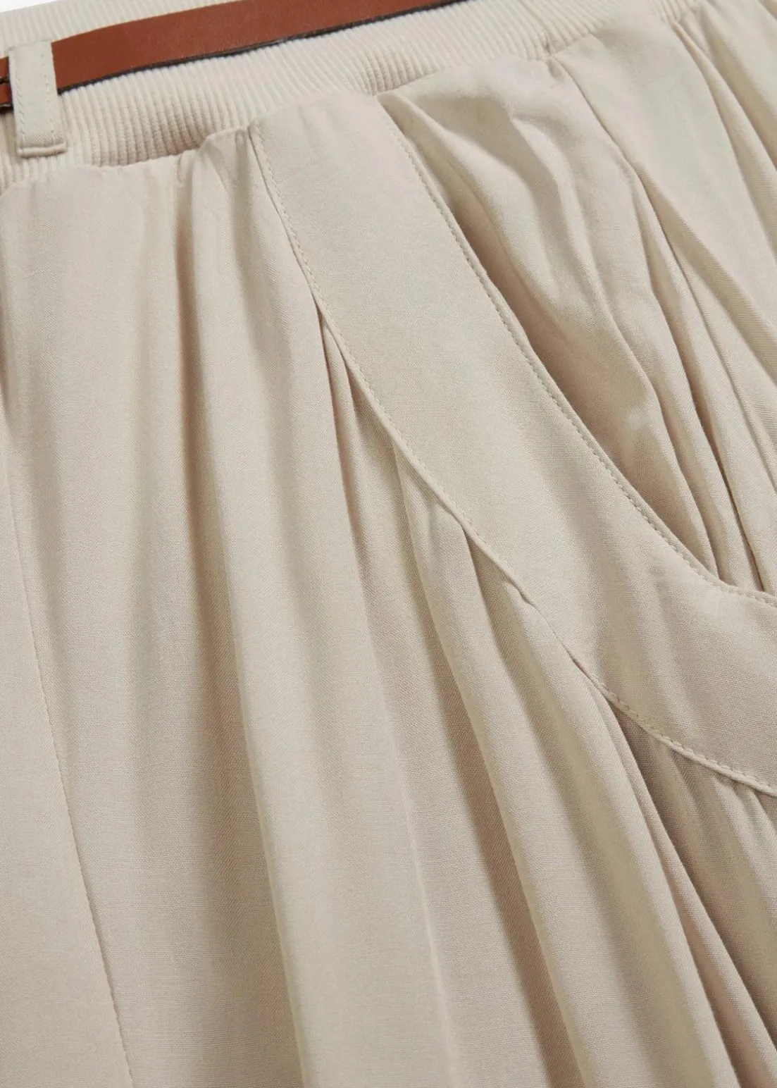 Maxirock mit Gürtel (2-tlg.Set)