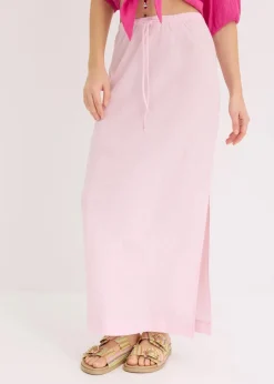 Maxirock mit Schlitz