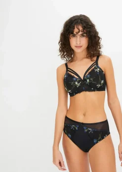 Maxislip mit Stickerei