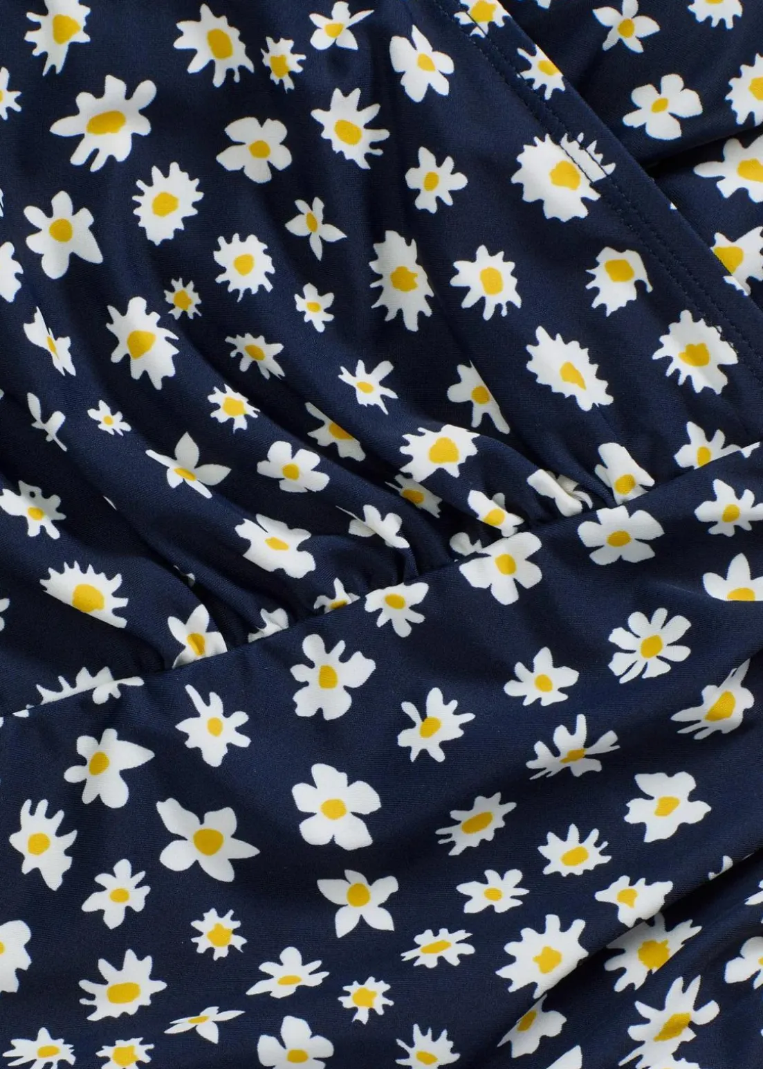 Medium Shape-Badeanzug in Wickel-Optik