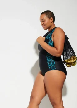 Medium Shape-Badeanzug mit eckigem Ausschnitt