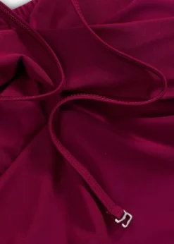 Medium Shape-Badeanzug mit Wickeloptik