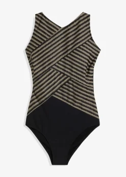Medium Shape-Badeanzug mit Wickeloptik