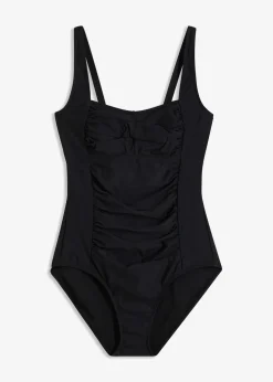Medium Shape-Badeanzug mit Wickeloptik