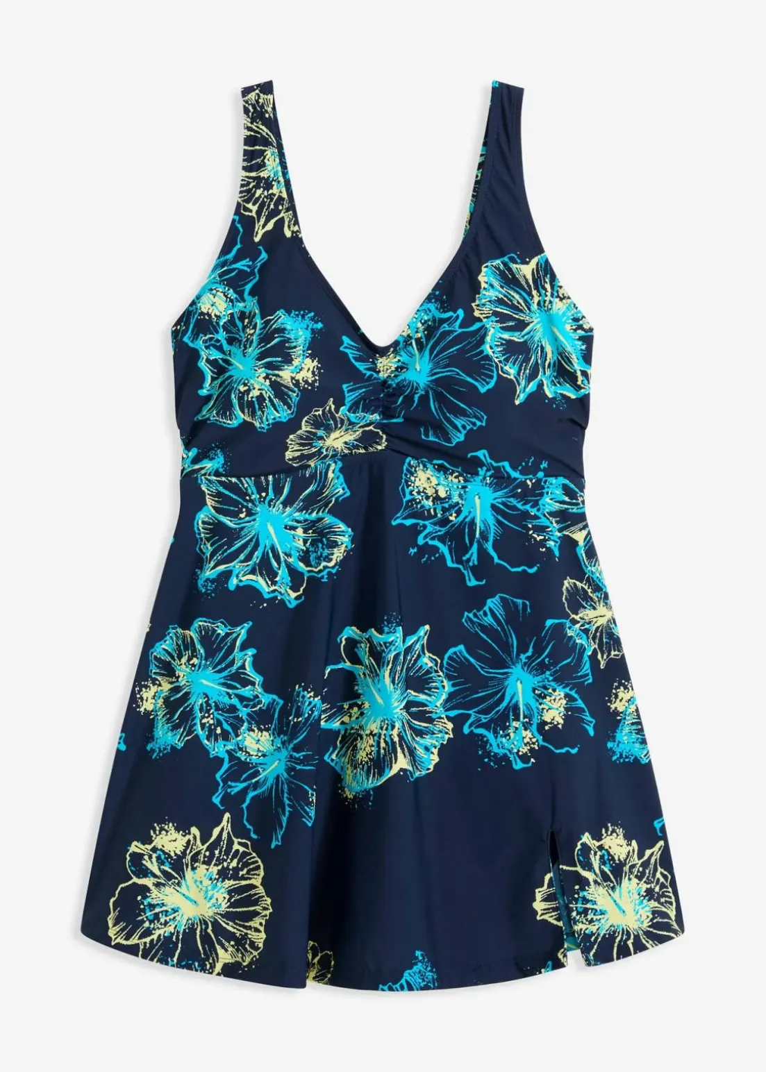 Medium Shape-Badekleid mit V-Ausschnitt