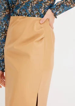 Midi Lederimitat-Rock