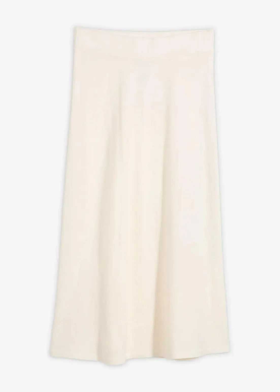 Midi Strickrock aus softem Viskose-Mix