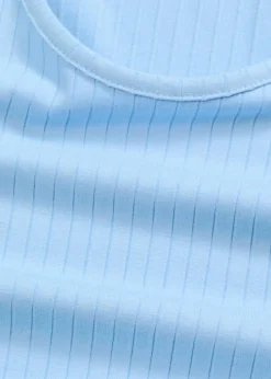 Midikleid aus weicher Rippe