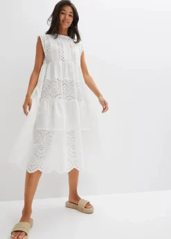 Midikleid mit Spitze