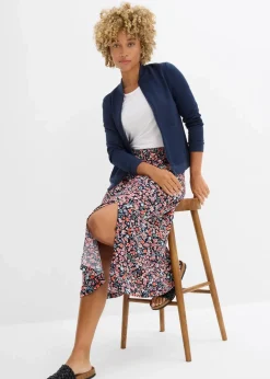 Midirock aus Viskose