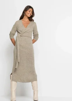 Midi-Strickkleid