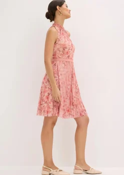 Minikleid aus feinem Tüll mit Plissee