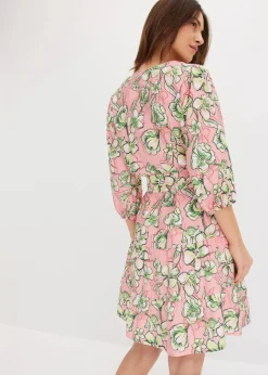 Minikleid aus softem Viskose-Mix