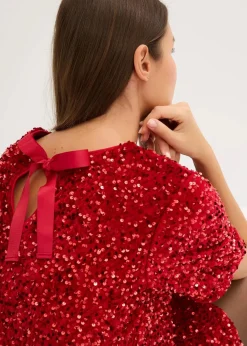 Minikleid mit Pailletten