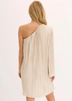 Minikleid mit Plissee