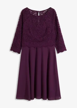 Minikleid mit Spitze