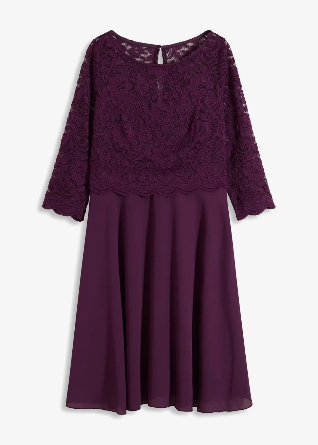 Minikleid mit Spitze