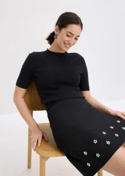 Minirock aus Baumwolle