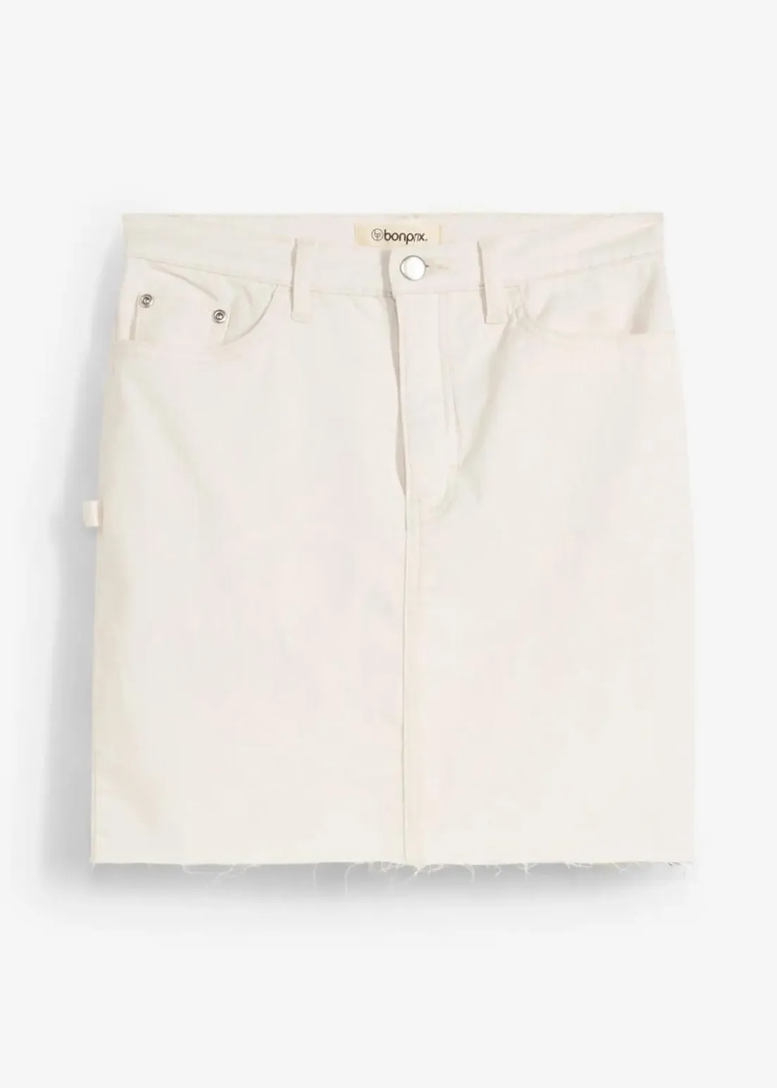 Minirock aus elastischem Baumwoll-Mix