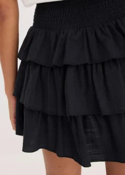 Minirock aus reiner Baumwolle