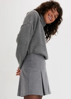 Minirock aus Viskose-Mix