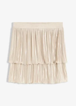 Minirock mit Plissee
