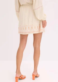 Minirock mit Stickerei