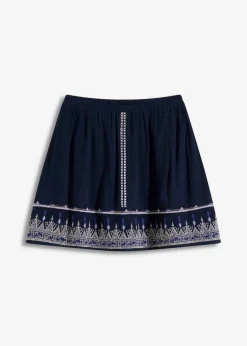 Minirock mit Stickerei