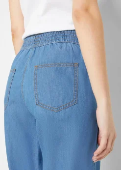 Mom-Jeans High Waist, Bio-Baumwolle