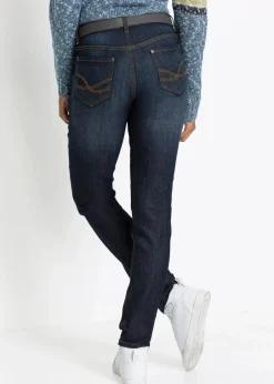 Mom-Jeans Mid Waist, Komfort-Stretch