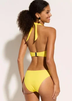 Neckholder-Bikini mit Raffung (2-tlg.Set)